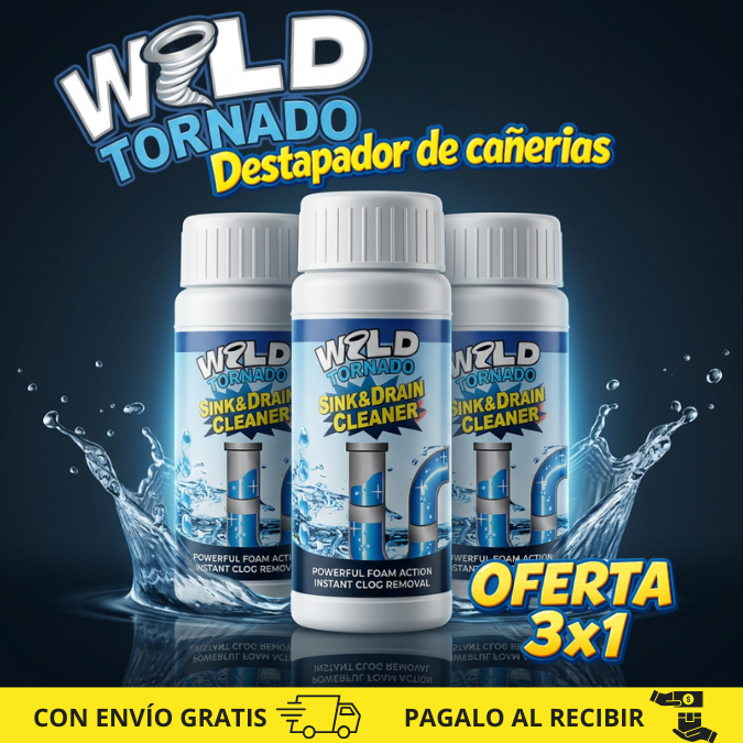 Pack 3 Destapador De Drenage