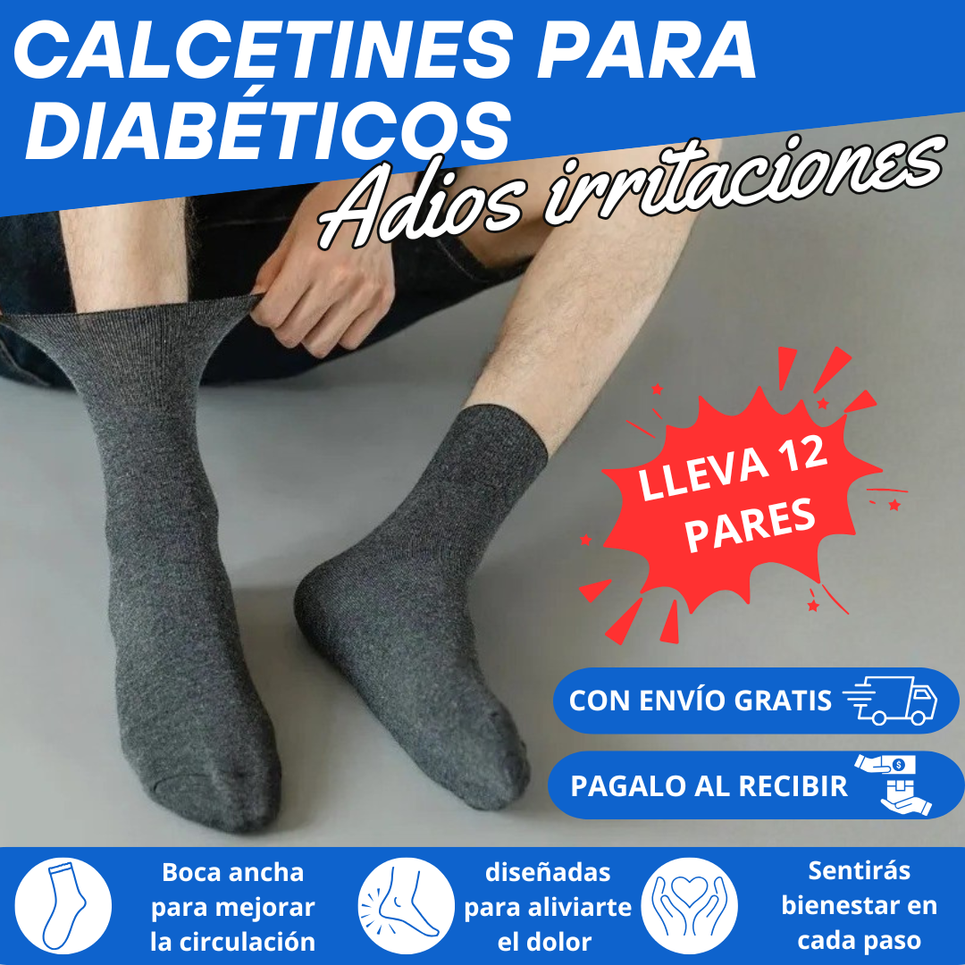 Pack Calcetines Para Diabéticos