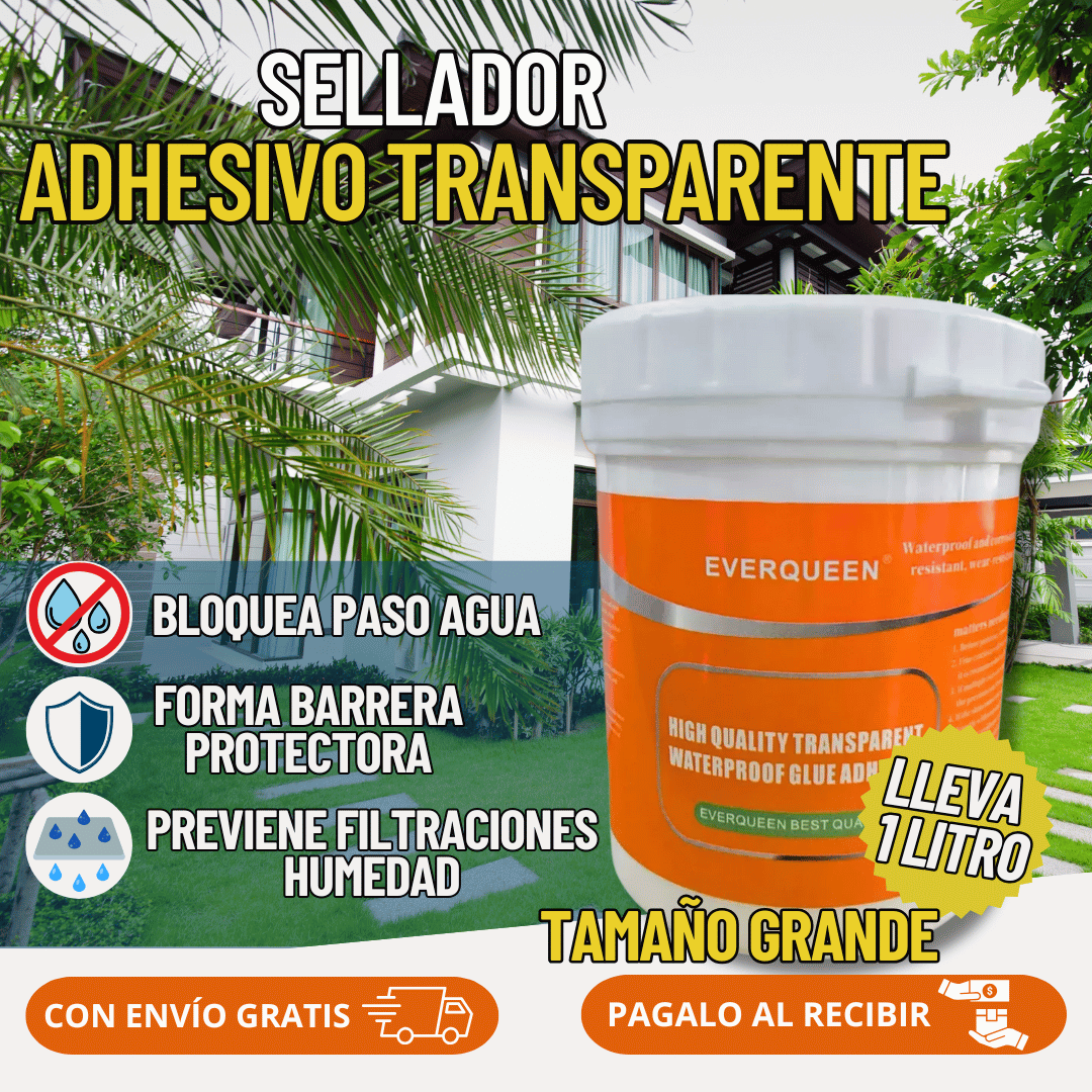 Sellador Adhesivo Transparente Everqueen
