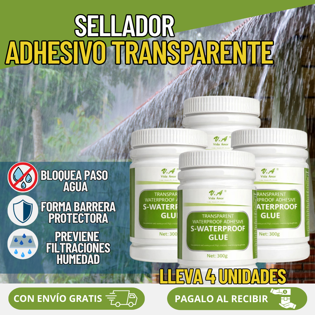 Sellador impermeabilizante Pack 4