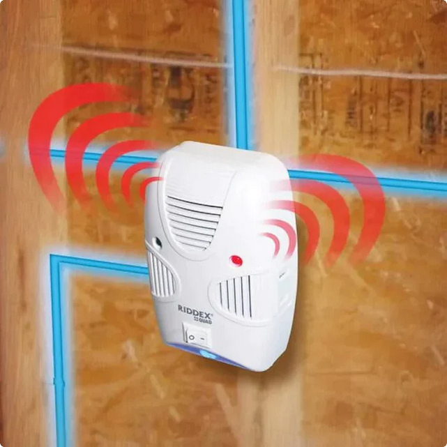 Repelente Ultrasonico Riddex Quad™ 2x1