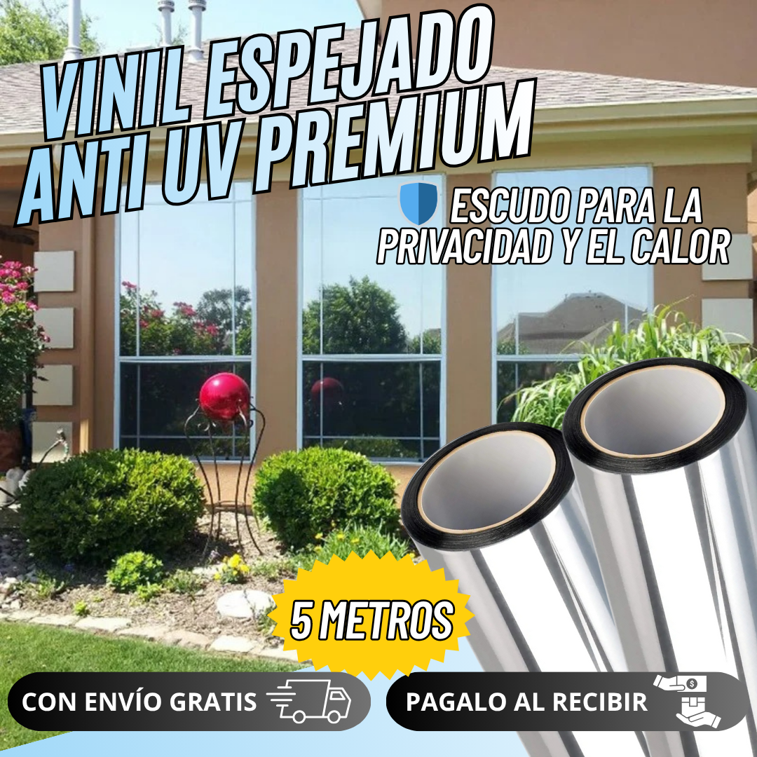 Vinil Espejado UV 5 Metros