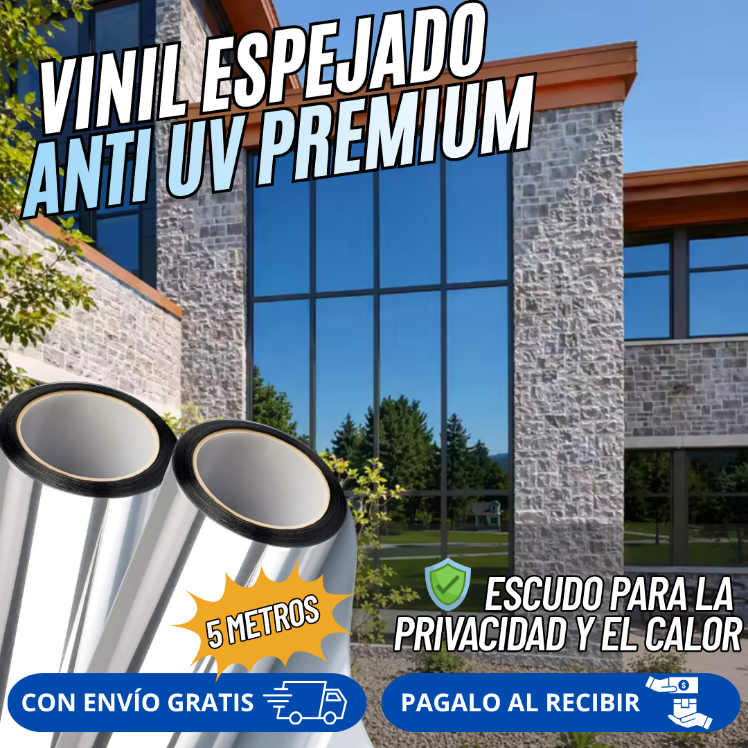 Vinil Espejado UV 5 Metros