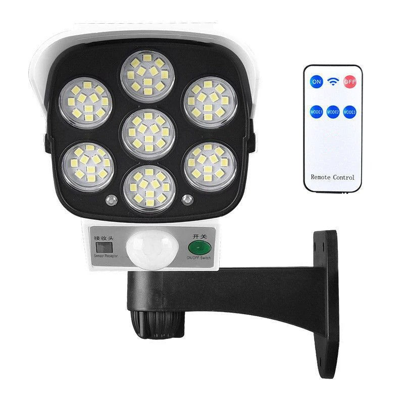 Pack Led Solar Camara 3X1