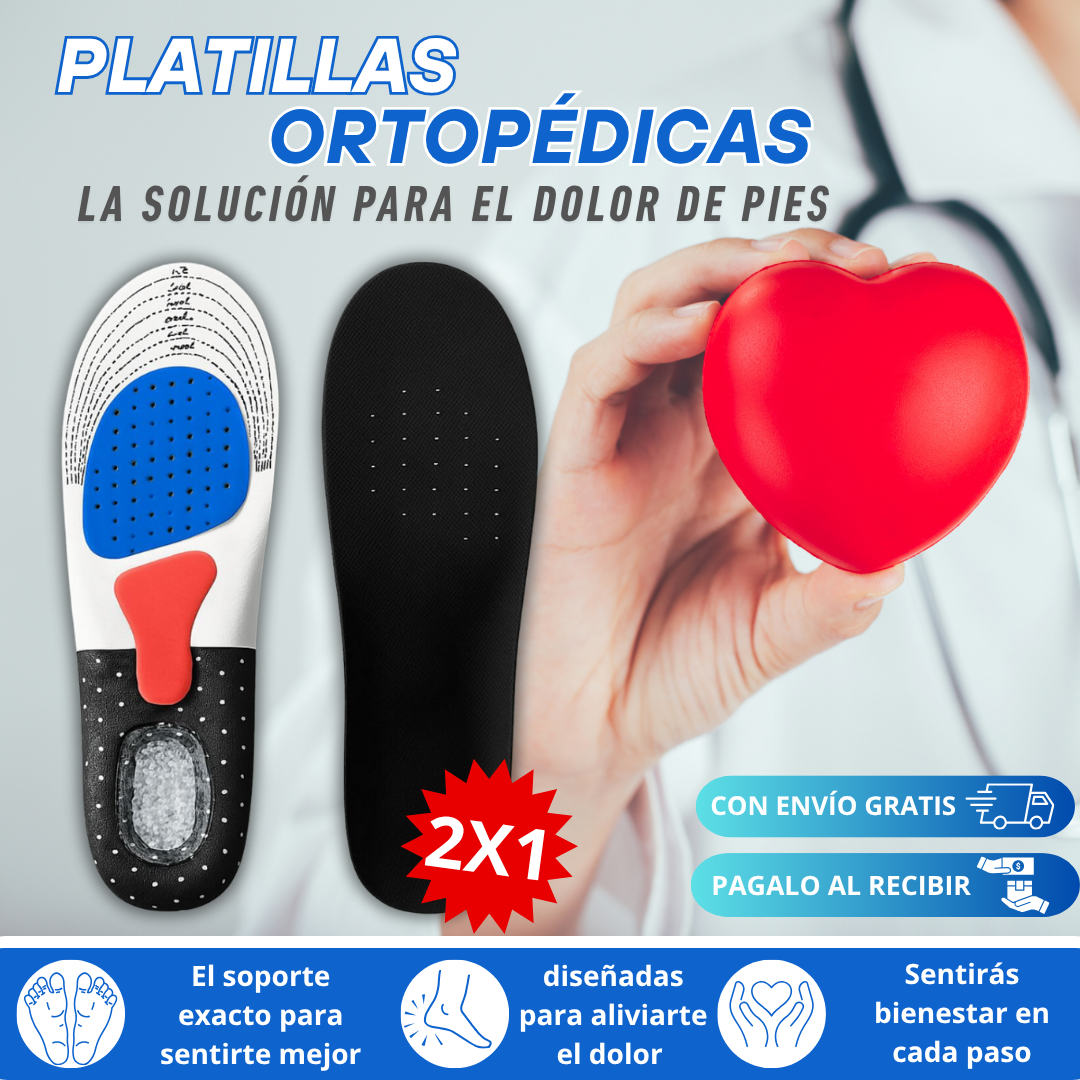Plantilla Ortopédica 2X1