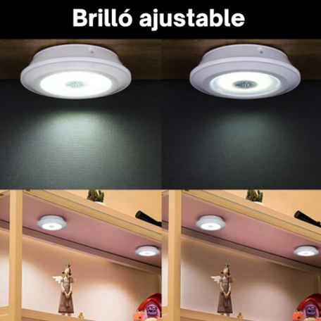 Kit de 3 luces Led Y control remoto multiusos