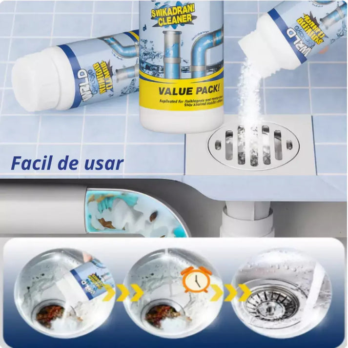 Pack 3 Destapador De Drenage